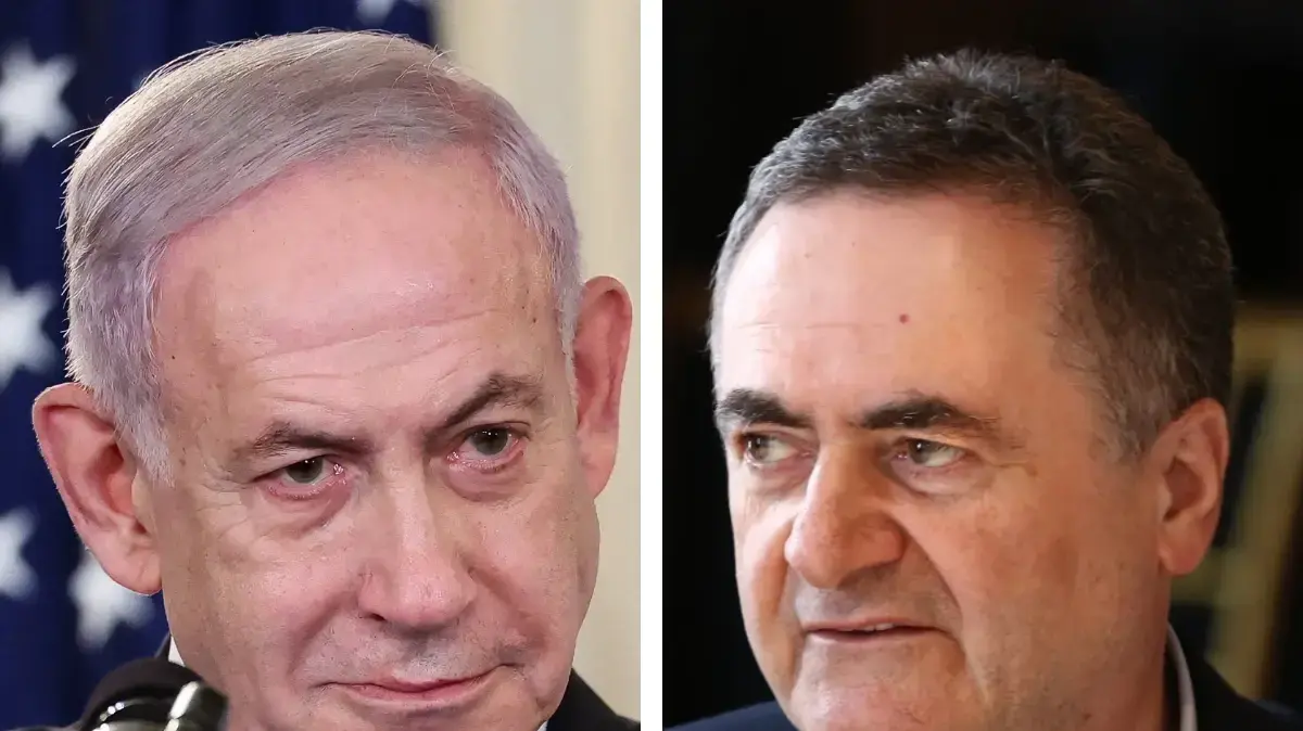 ישראל כץ
בנימין נתניהו ישראל כץ
בנימין נתניהו