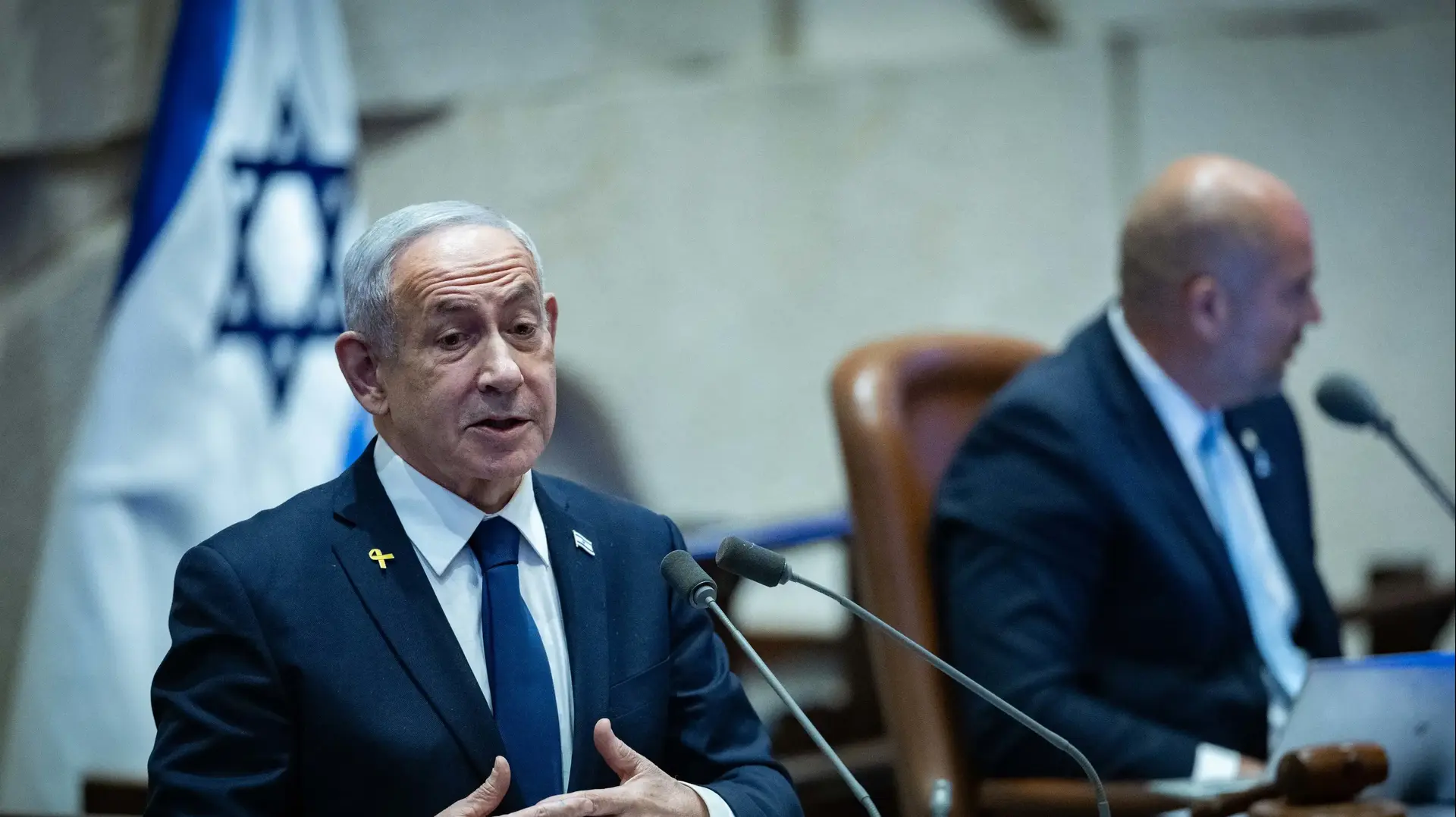 ראש הממשלה בנימין נתניהו, דיון 40 חתימות בנושא ועדת חקירה ממלכתית, מליאת הכנסת, 10 בנובמבר 2025 ראש הממשלה בנימין נתניהו, דיון 40 חתימות בנושא ועדת חקירה ממלכתית, מליאת הכנסת, 10 בנובמבר 2025