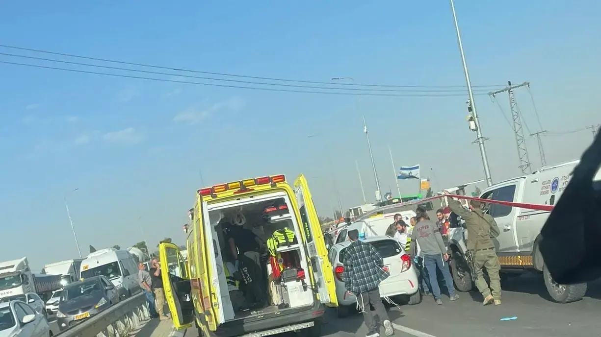 זירת פיגוע, צומת גוש עציון, 18 בנובמבר 2025 זירת פיגוע, צומת גוש עציון, 18 בנובמבר 2025