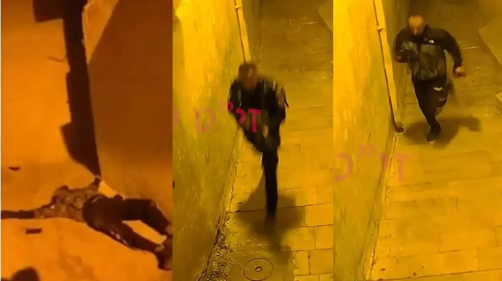 מרדף אחר חשוד בעיר העתיקה בירושלים