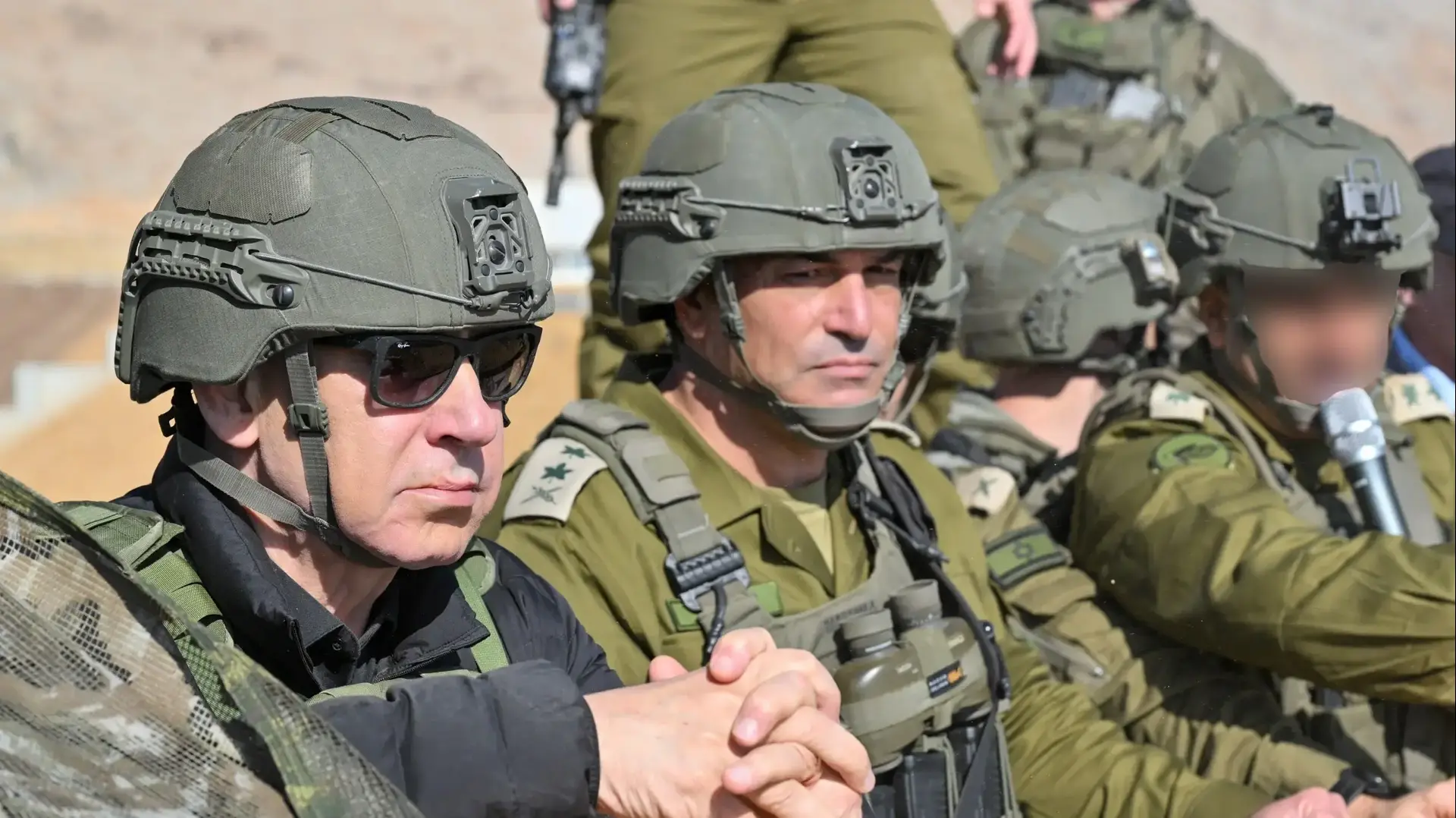 ביקור ראש הממשלה נתניהו באזור החיץ בסוריה, 19 בנובמבר 2025 ביקור ראש הממשלה נתניהו באזור החיץ בסוריה, 19 בנובמבר 2025