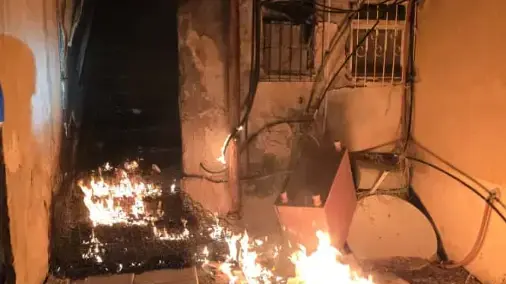 שריפה בבאר שבע