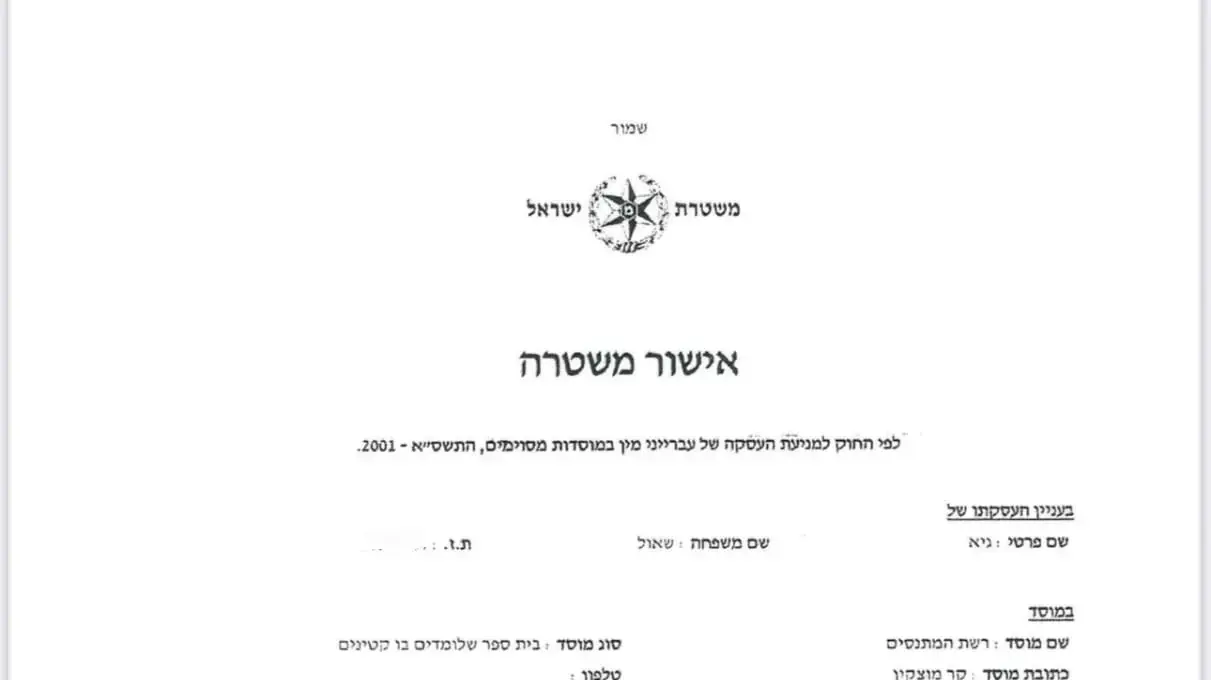 תעוד היושר שקיבל גיא שאול הנאשם בעבירות מין בילדות תעוד היושר שקיבל גיא שאול הנאשם בעבירות מין בילדות