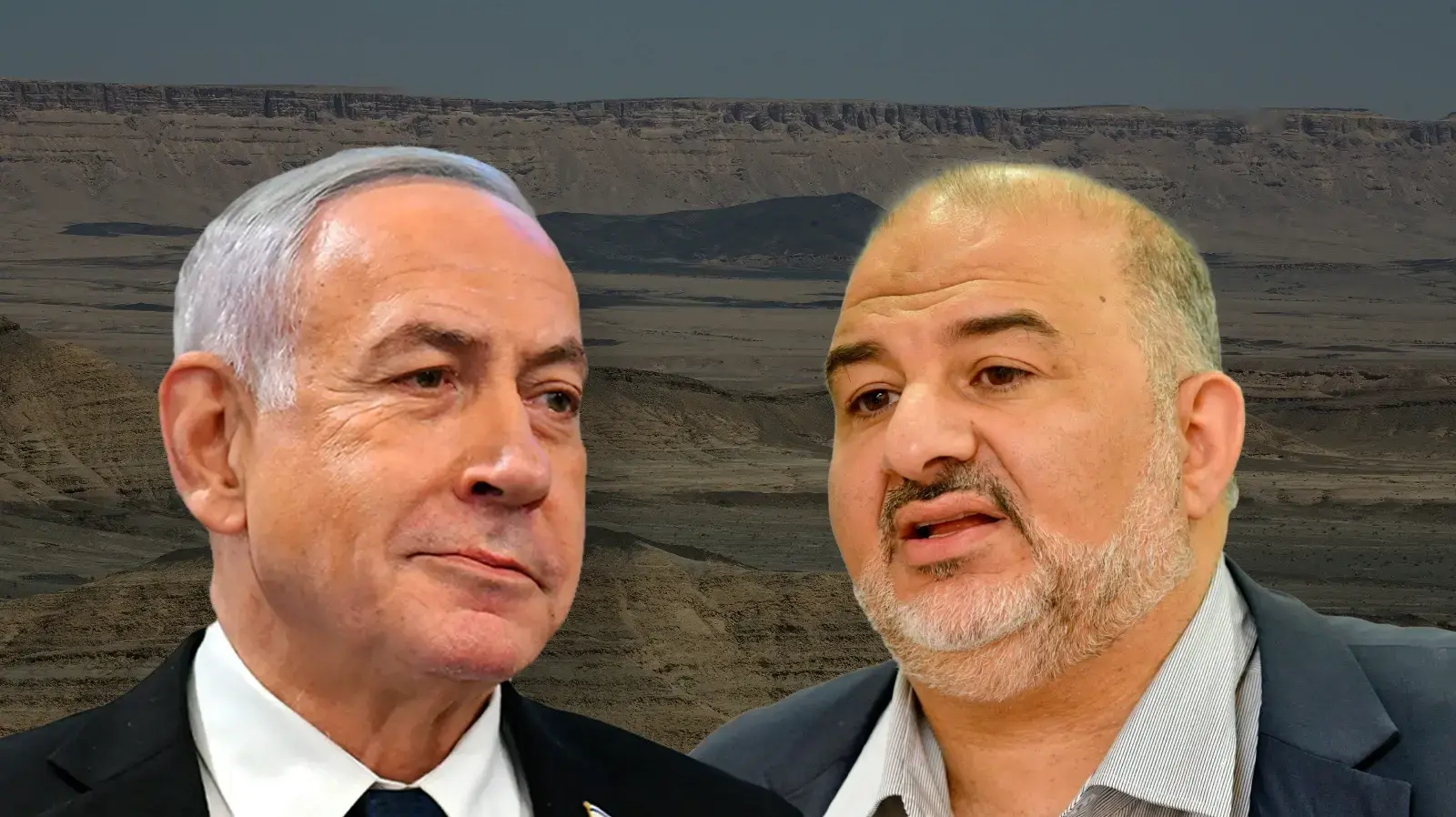 נתניהו 
מנסור עבאס