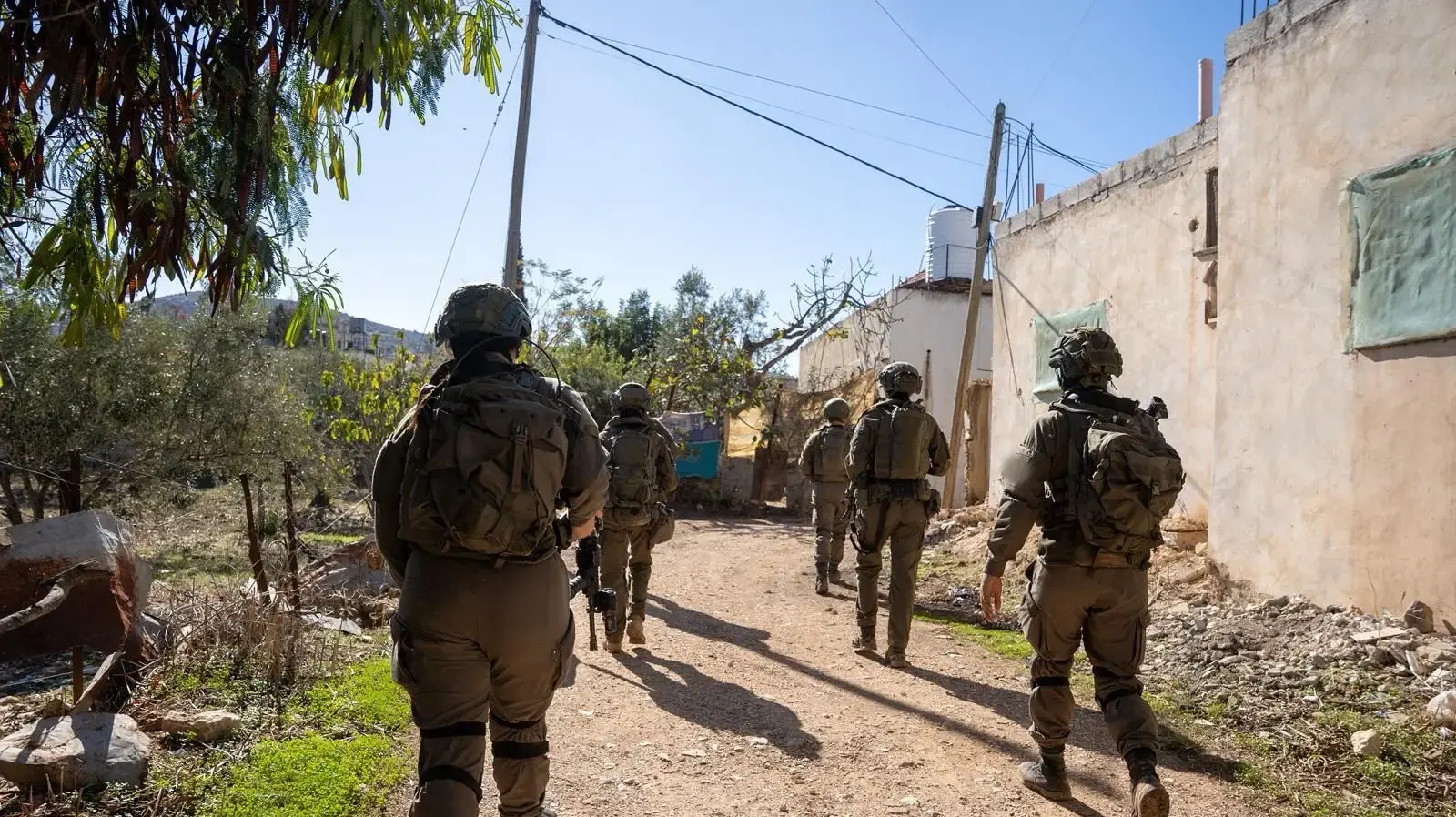 פעילות כוחות צה"ל במהלך מבצע "חמש אבנים", יהודה ושומרון, 25 בנובמבר 2025