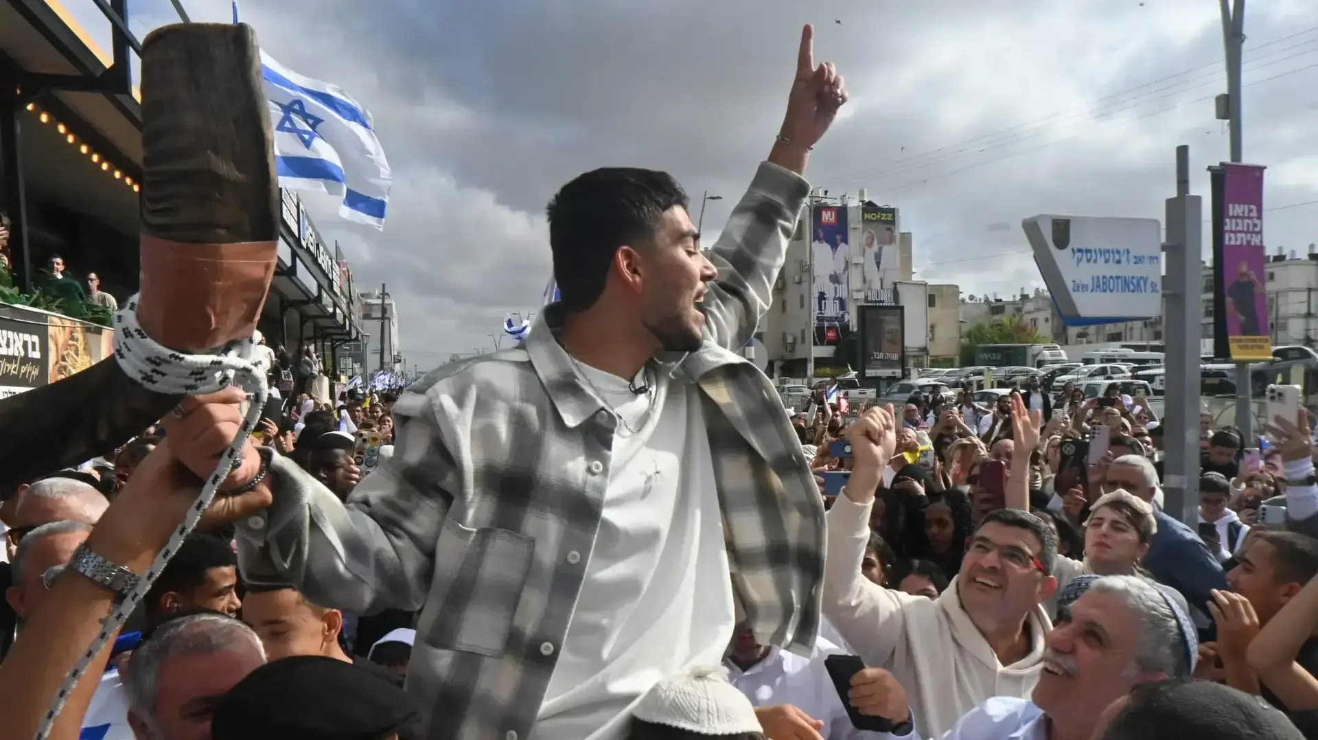 קבלת פנים לשורד השבי יוסף חיים אוחנה, קרית מלאכי, 30 בנובמבר 2025