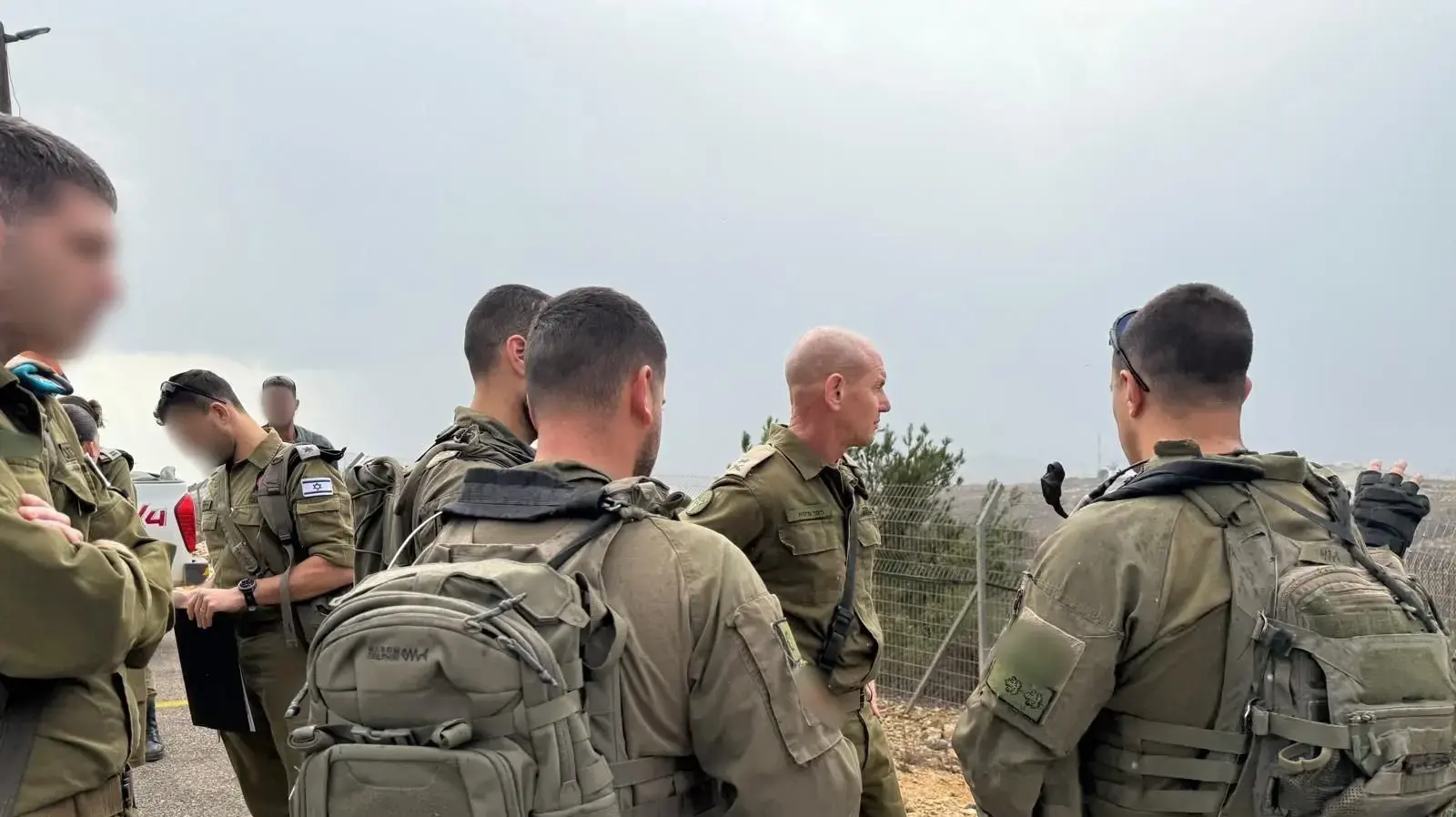 מפקד פיקוד הצפון במרחב רמת הגולן וגבול לבנון. 30 בנובמבר 2025 מפקד פיקוד הצפון במרחב רמת הגולן וגבול לבנון. 30 בנובמבר 2025