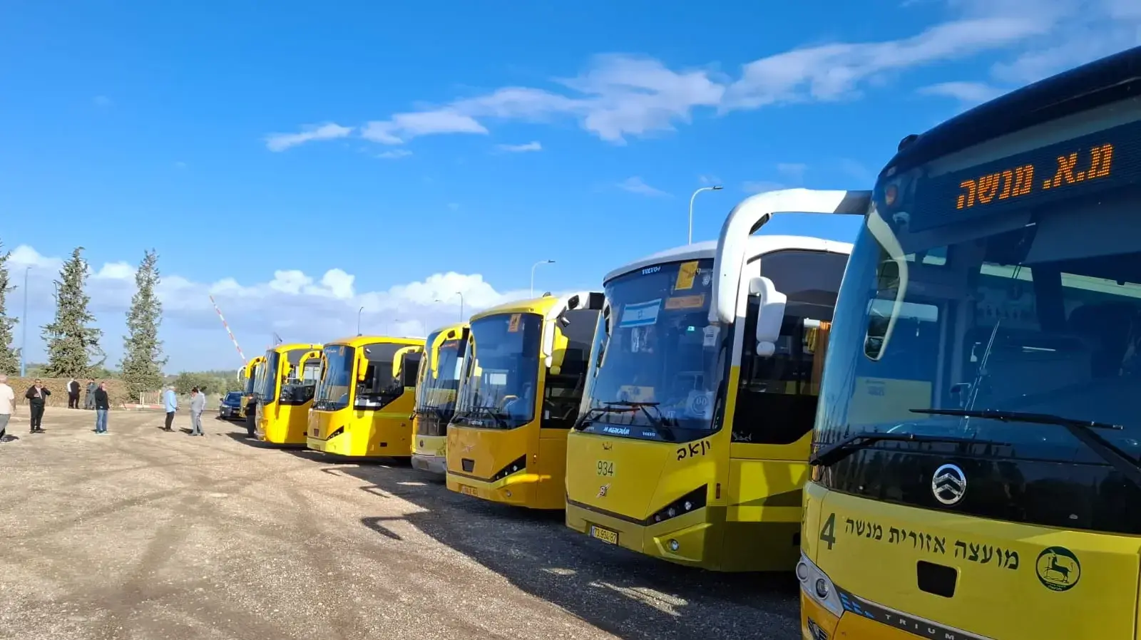 מחאת האוטובוסים הצהובים מול הכנסת , דצמבר 2025