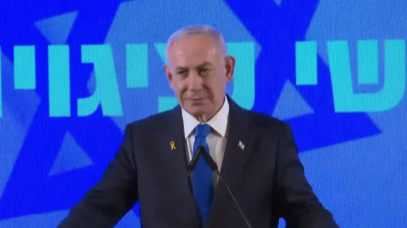 ראש הממשלה בנימין נתניהו בכנס השגרירים וראשי הנציגויות של משרד החוץ, 7 בדצמבר 2025 ראש הממשלה בנימין נתניהו בכנס השגרירים וראשי הנציגויות של משרד החוץ, 7 בדצמבר 2025