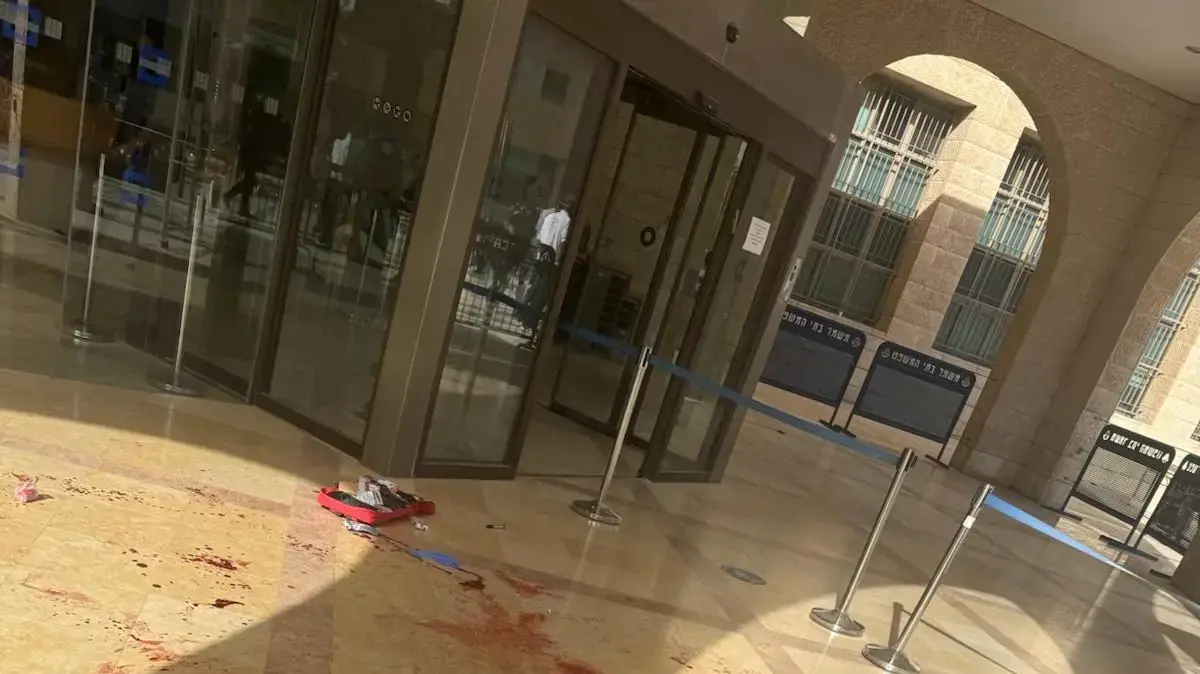 דקירות בבית המשפט בבאר שבע דקירות בבית המשפט בבאר שבע