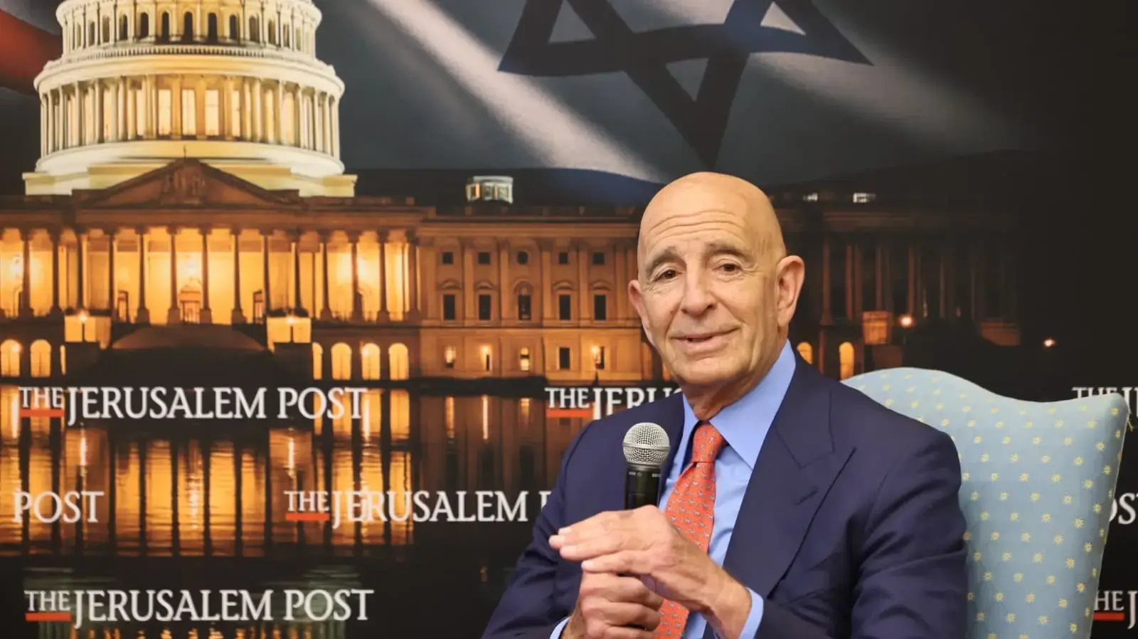 טום באראק שגריר ארהב בטורקיה, כנס ג׳רולם פוסט, 10 בדצמבר 2025 טום באראק שגריר ארהב בטורקיה, כנס ג׳רולם פוסט, 10 בדצמבר 2025