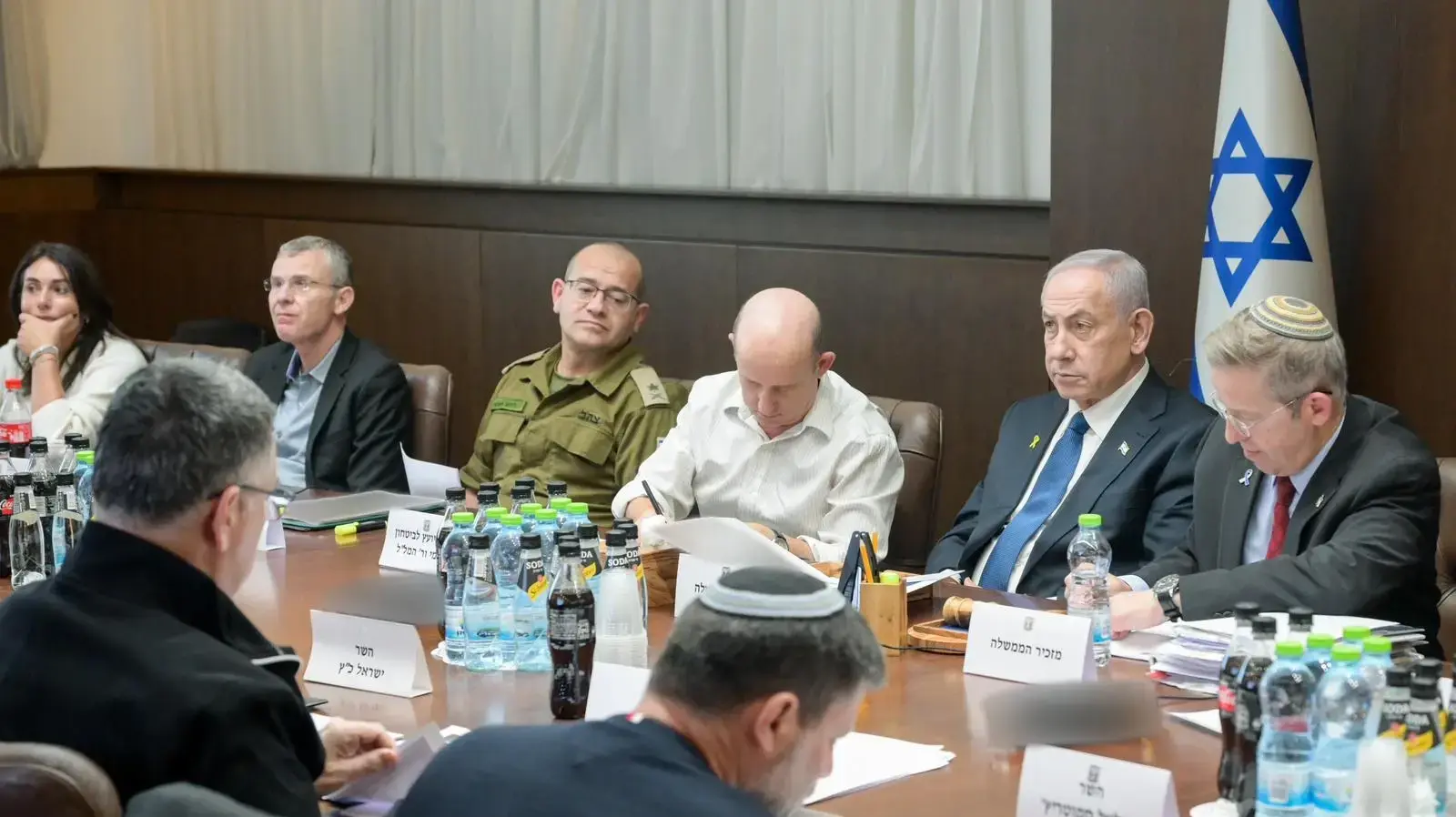 ראש הממשלה בנימין נתניהו מכנס את הקבינט המדיני-ביטחוני, במשרד ראש הממשלה בירושלים, 11 בדצמבר 2025