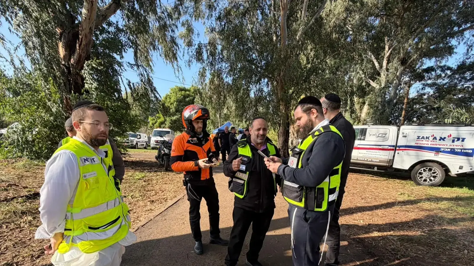 חיפושים אחר בן 19 מבני ברק שנעדר בסמוך לנחל הירקון. 12 בדצמבר 2025 חיפושים אחר בן 19 מבני ברק שנעדר בסמוך לנחל הירקון. 12 בדצמבר 2025