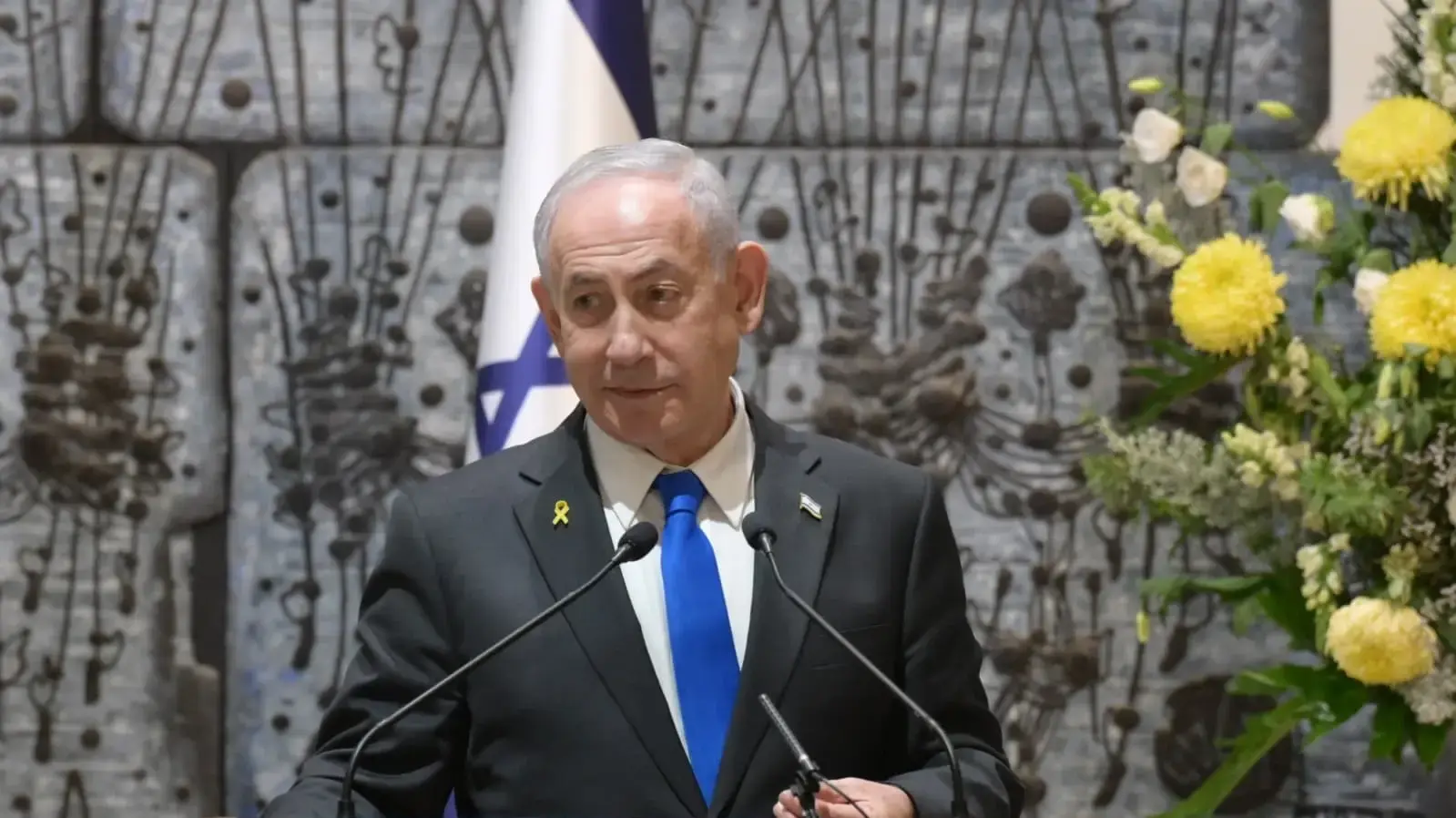 ראש הממשלה בנימין נתניהו בטקס הצטיינות עובדי המוסד, 16בדצמבר 2025 ראש הממשלה בנימין נתניהו בטקס הצטיינות עובדי המוסד, 16בדצמבר 2025