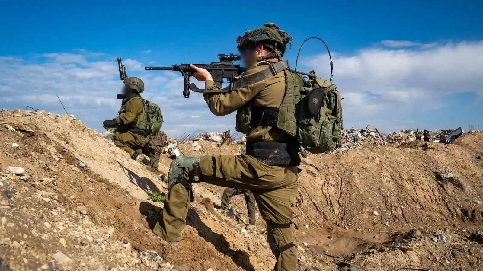 פעילות חטיבת המילואים כרמלי במרחב הקו הצהוב בצפון רצועת עזה