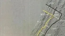 הקו הצהוב, רצועת עזה הקו הצהוב, רצועת עזה