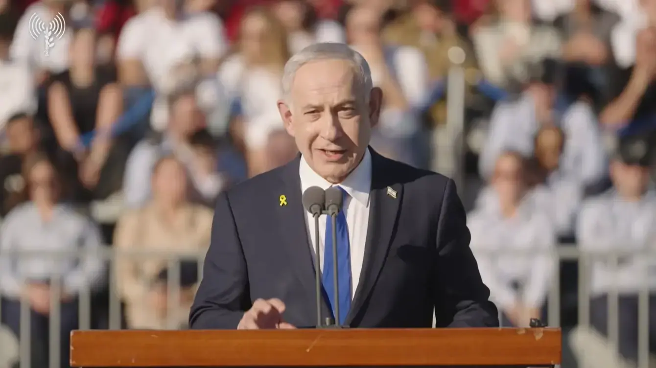 ראש הממשלה בנימין נתניהו בטקס ״מסדר כנפיים״ 191, 24 בדצמבר 2025 ראש הממשלה בנימין נתניהו בטקס ״מסדר כנפיים״ 191, 24 בדצמבר 2025