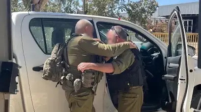 קב"ט אשכול לאחר חבירה אחרי הלחימה בעוטף בשבעה באוקטובר קב"ט אשכול לאחר חבירה אחרי הלחימה בעוטף בשבעה באוקטובר