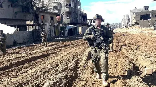 סמח"ט צנחנים אל"מ ג' בלחימה ברצועת עזה בג'בליה