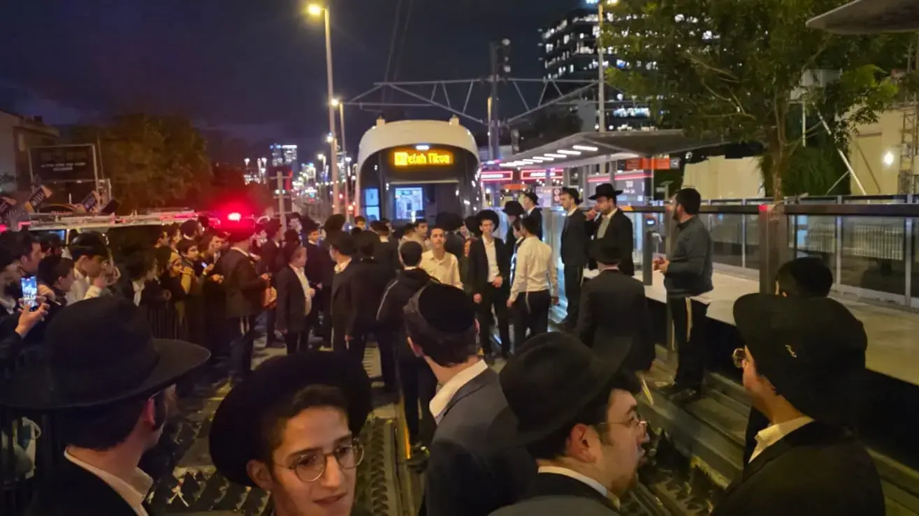 הפגנות הפלג הירושלמי, בני ברק, 28 בדצמבר 2025