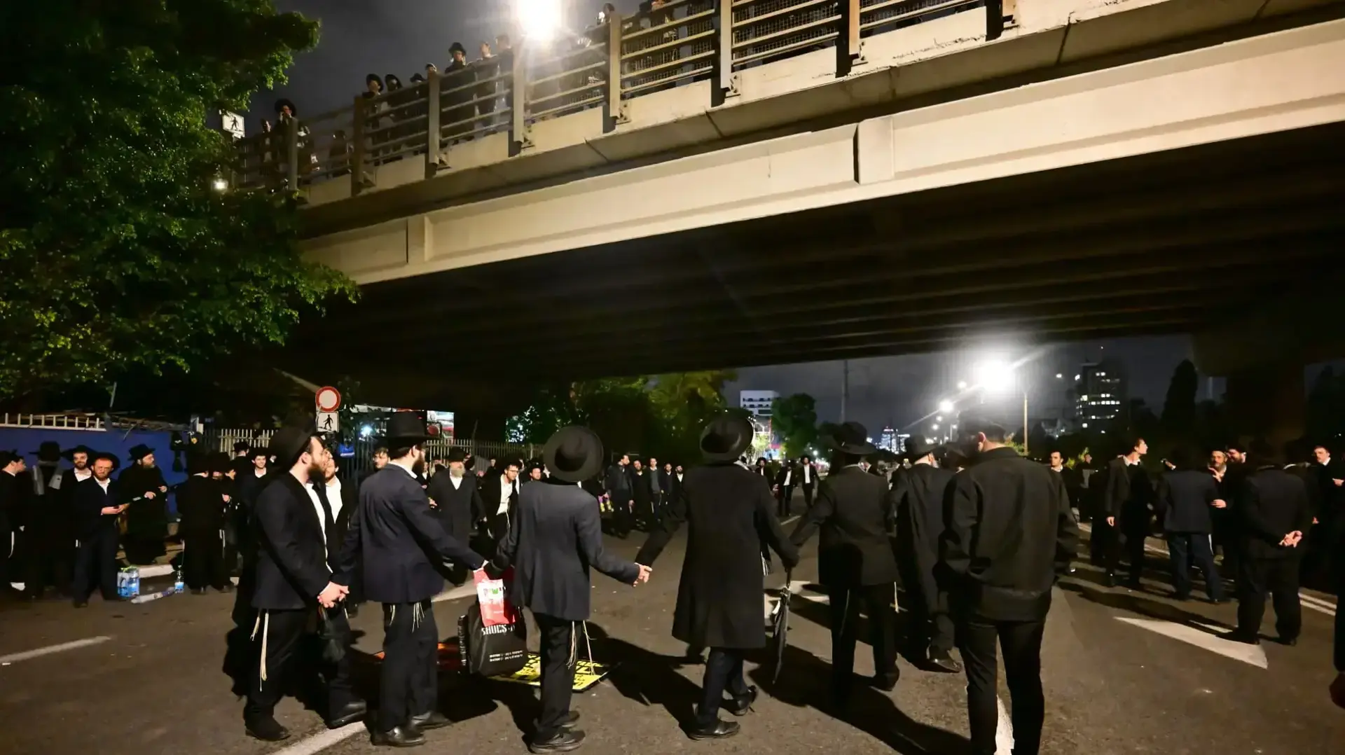 הפגנות הפלג הירושלמי, בני ברק, 28 בדצמבר 2025 הפגנות הפלג הירושלמי, בני ברק, 28 בדצמבר 2025