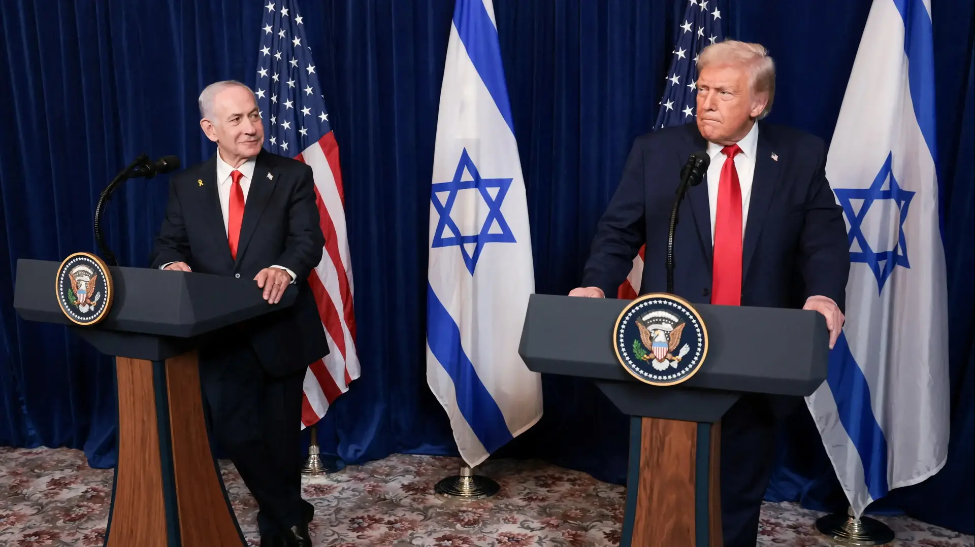פגישת טראמפ נתניהו