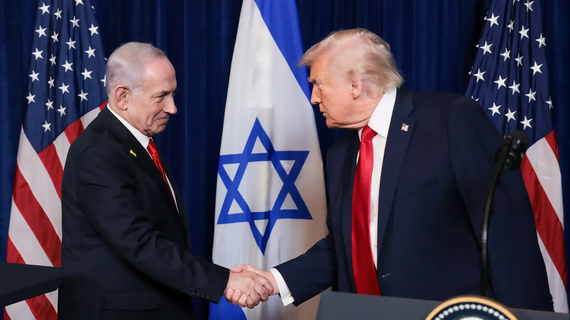 פגישת טראמפ נתניהו