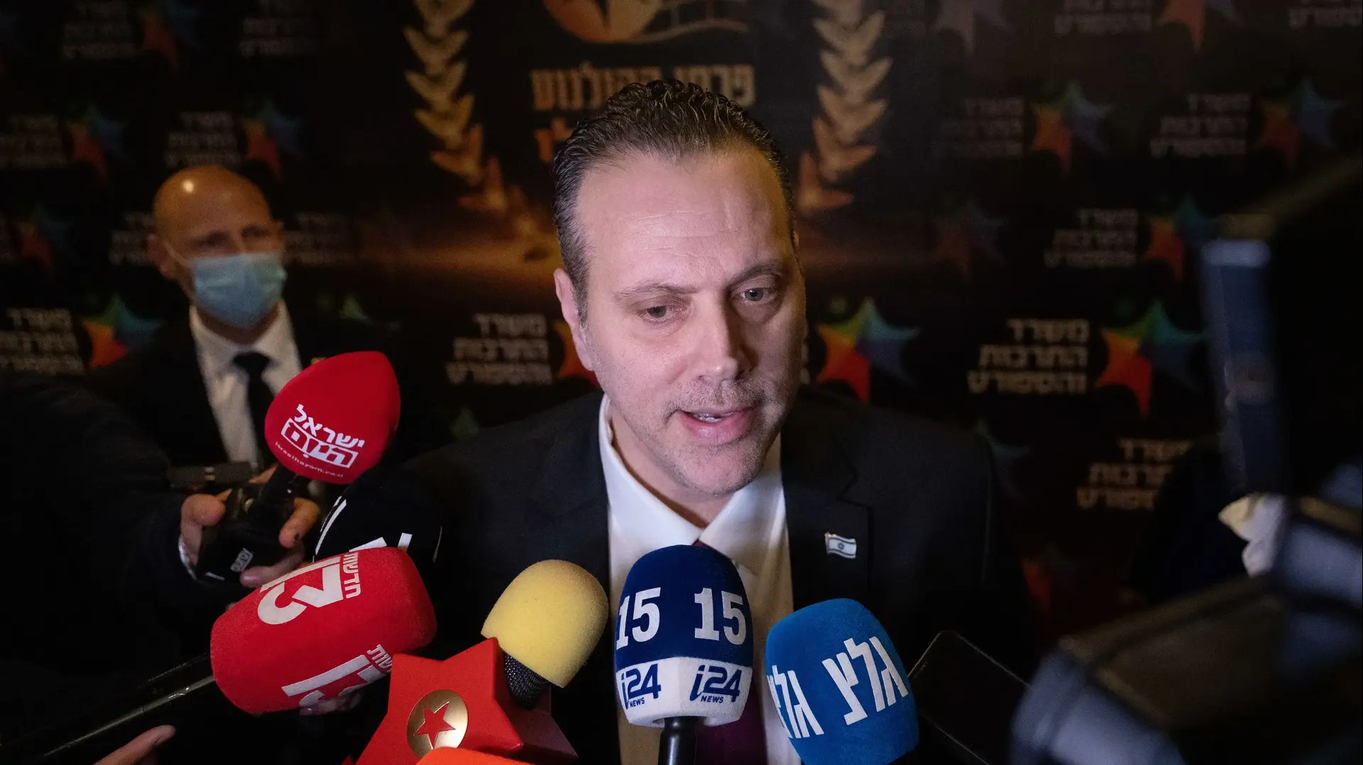 שר התרבות והספורט מיקי זוהר בטקס פרסי הקולנוע הישראלי, 30 בדצמבר 2025
