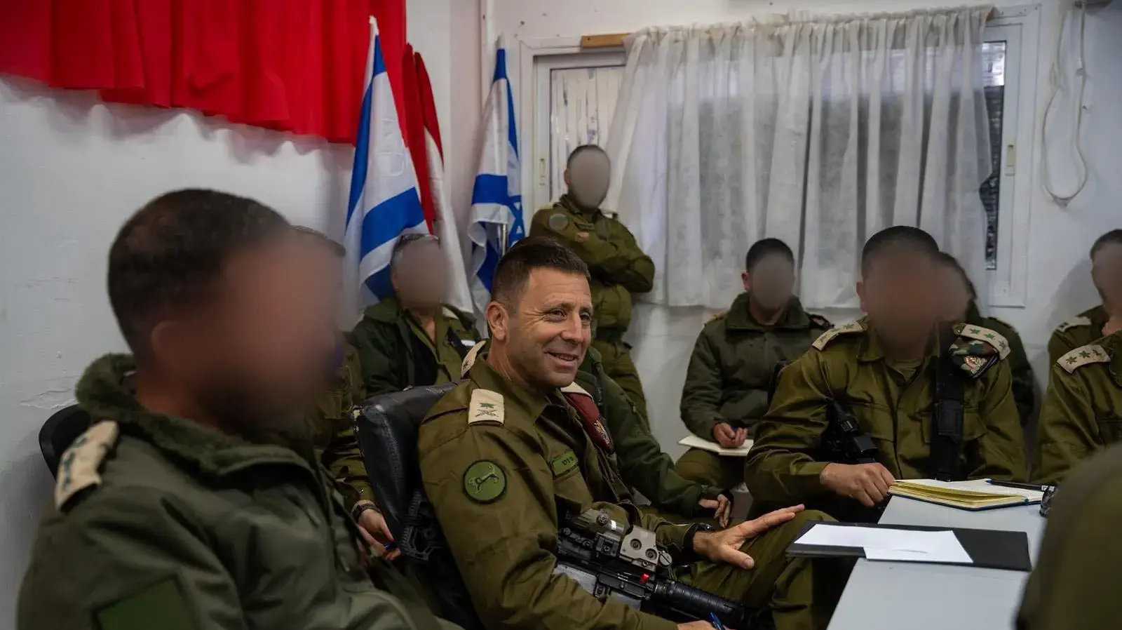 ביקורת פתע בפיקוד המרכז, בהובלת מפקד פיקוד המרכז, אלוף אבי בלוט.