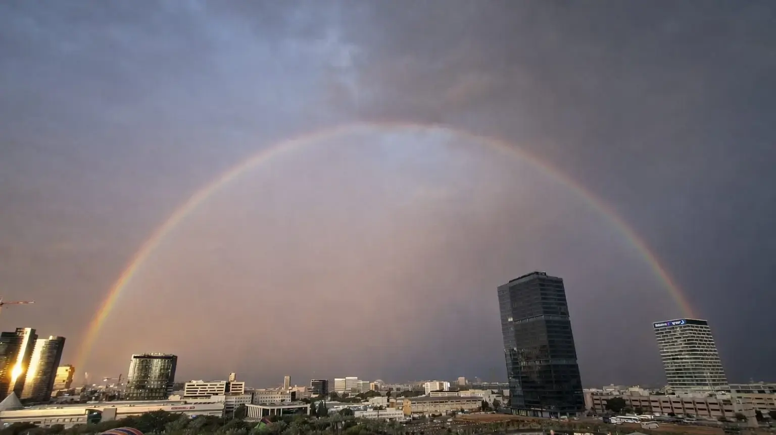 קשת, גוש דן, 1 בינואר 2026 קשת, גוש דן, 1 בינואר 2026