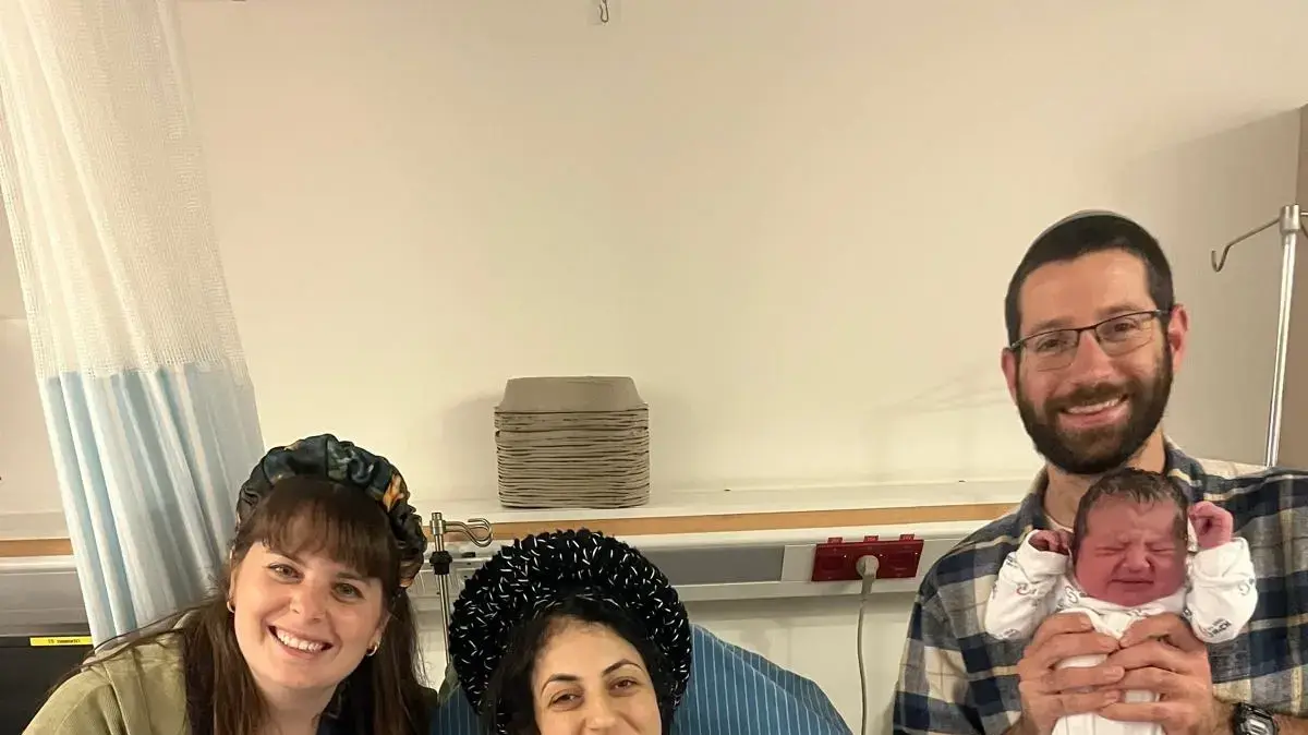 ברק ואושרית לנגרמן, שיבא, 1 בינואר 2026 ברק ואושרית לנגרמן, שיבא, 1 בינואר 2026