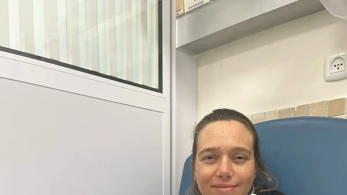 נדיה קולוסוב עם בתה מאיה, רמב"ם, 1 בינואר 2026 נדיה קולוסוב עם בתה מאיה, רמב"ם, 1 בינואר 2026