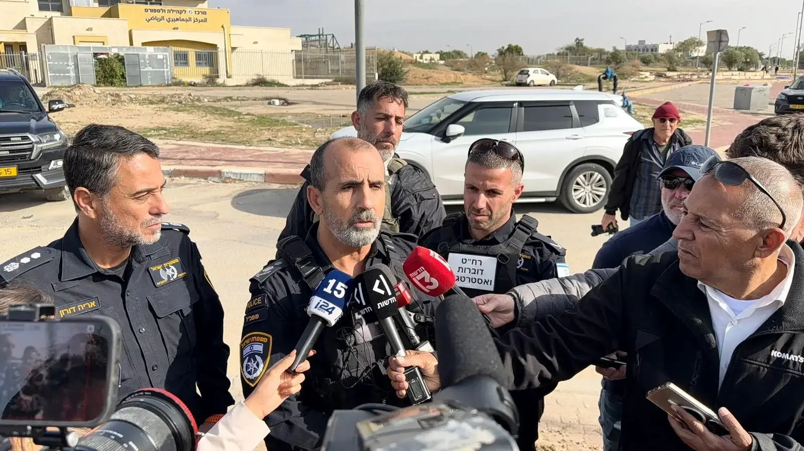 מפכ"ל המשטרה דני לוי, תראבין, 1 בינואר 2026 מפכ"ל המשטרה דני לוי, תראבין, 1 בינואר 2026
