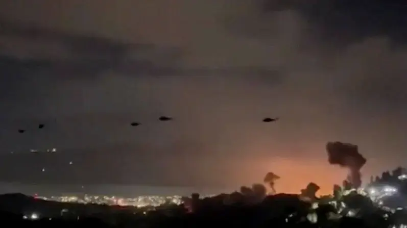 תקיפות אמריקניות בקראקס בירת ונצואלה, 3 בינואר 2026
