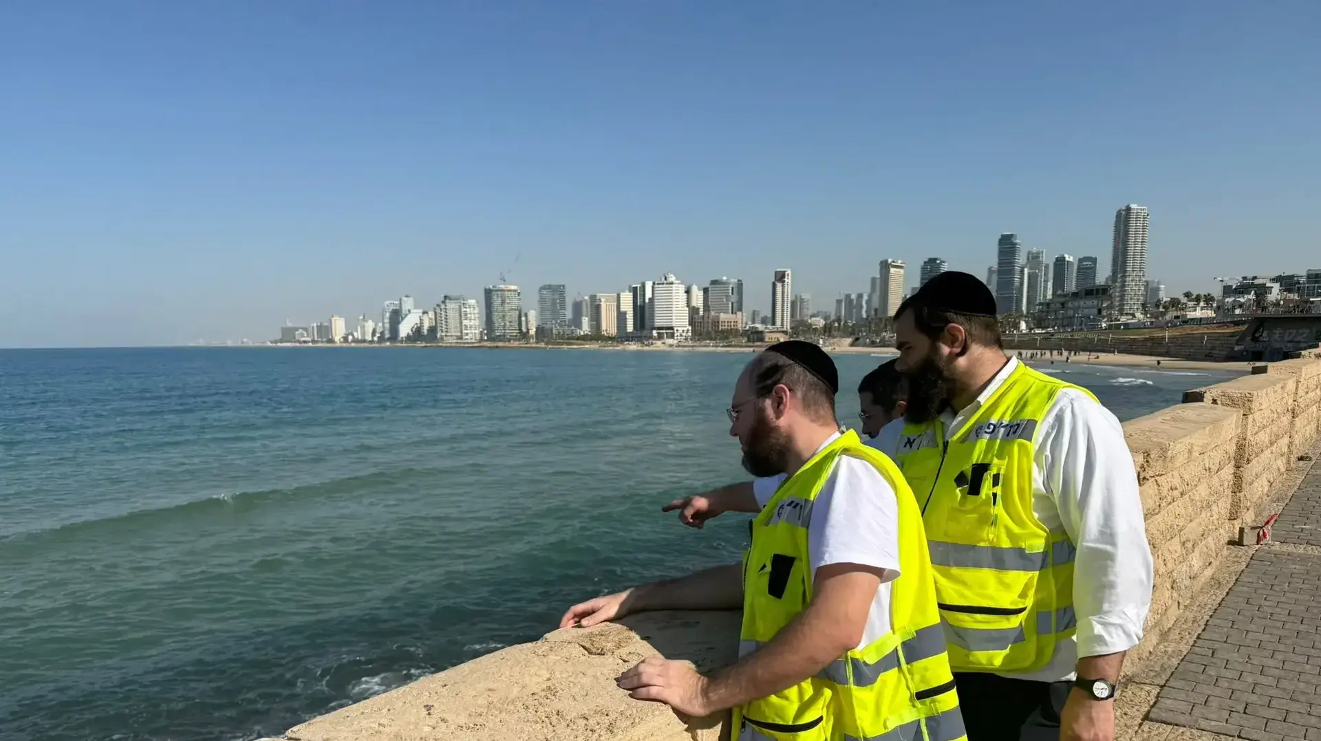 גופה נמצאה בנמל יפו. 5 בינואר 2025 גופה נמצאה בנמל יפו. 5 בינואר 2025