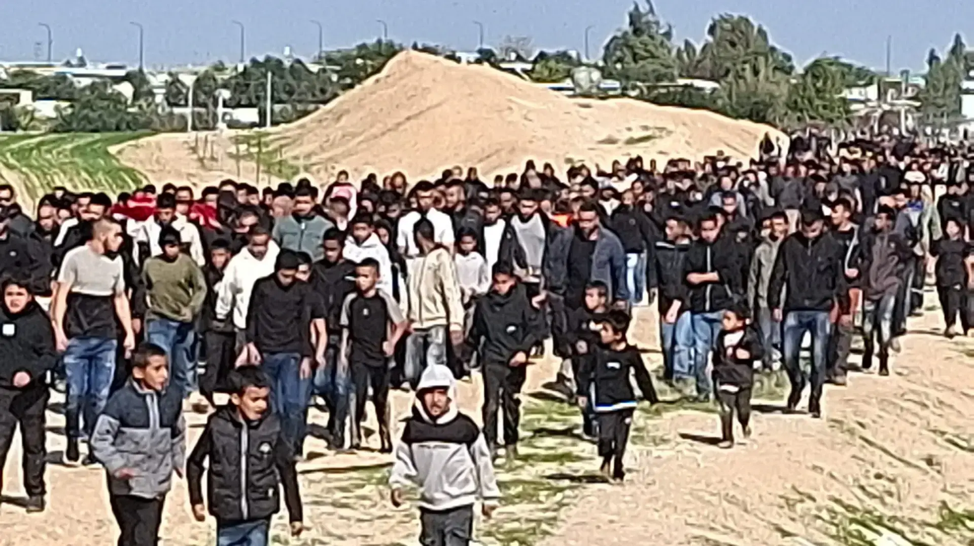 הלוויתו של מוחמד חוסיין, תראבין הלוויתו של מוחמד חוסיין, תראבין