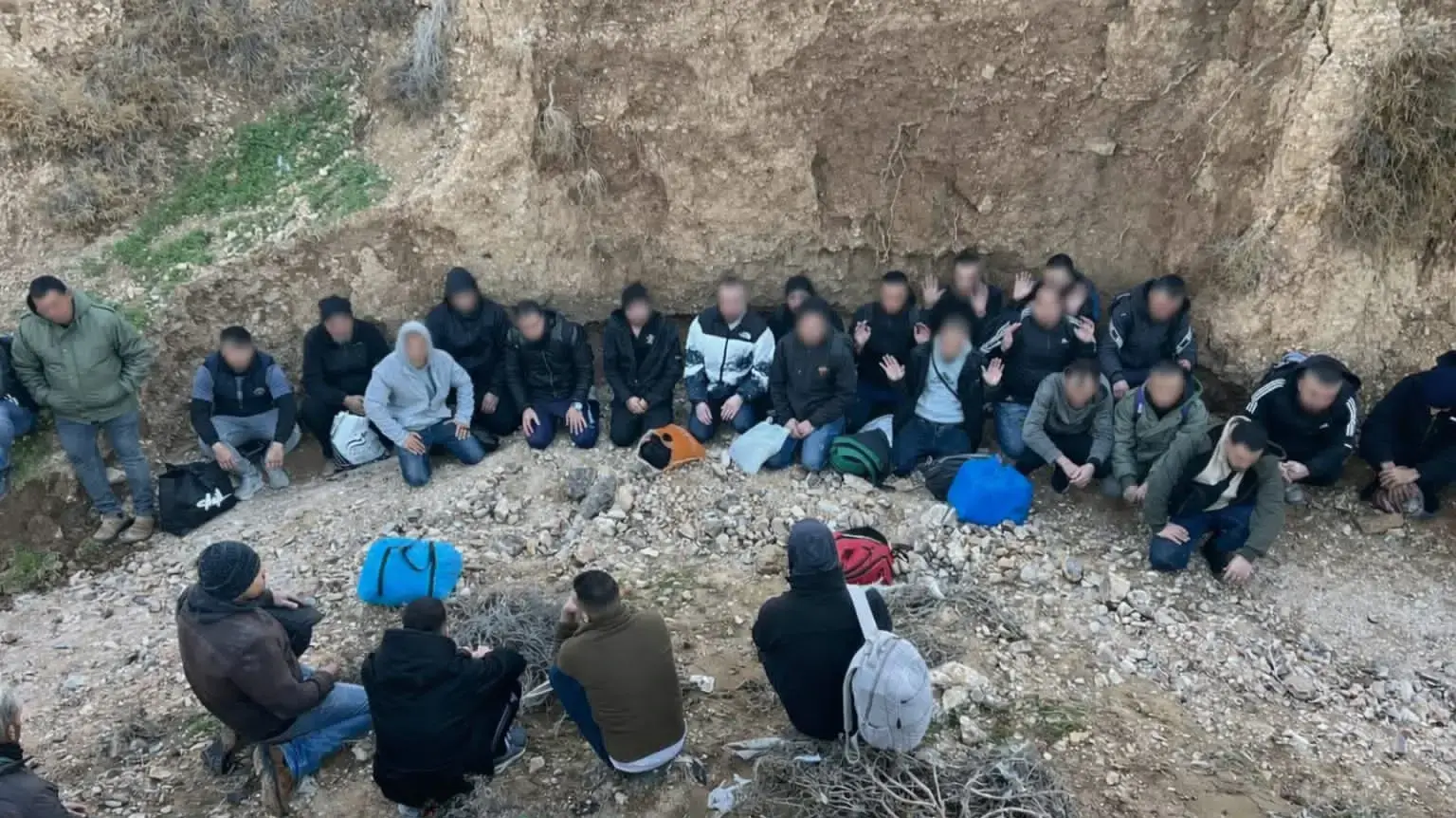 33 שב"חים נתפסו כשניסו להכנס מיהודה ושומרון