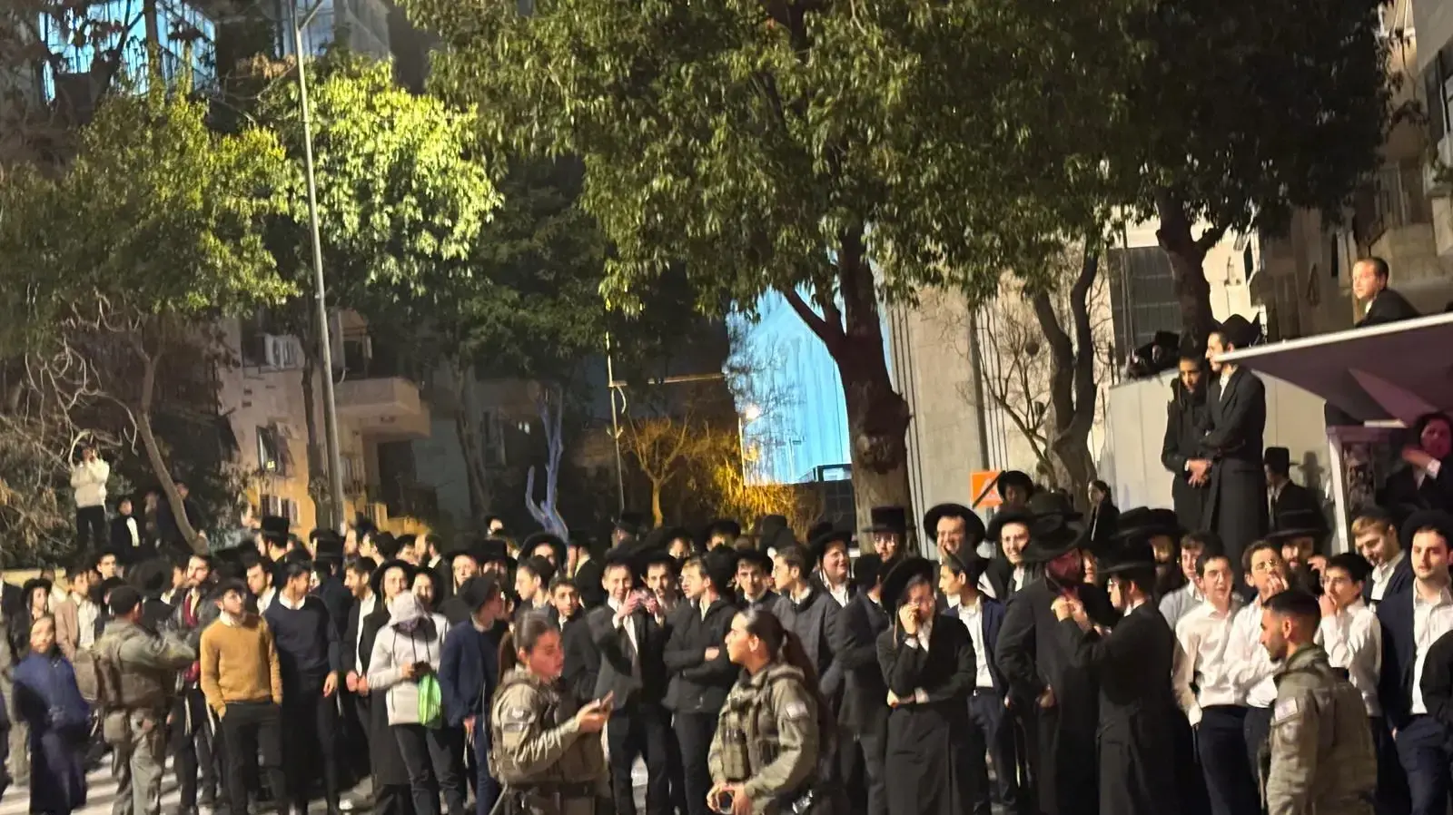 זירת אירוע דריסה, ירושלים, 6 בינואר 2026 זירת אירוע דריסה, ירושלים, 6 בינואר 2026