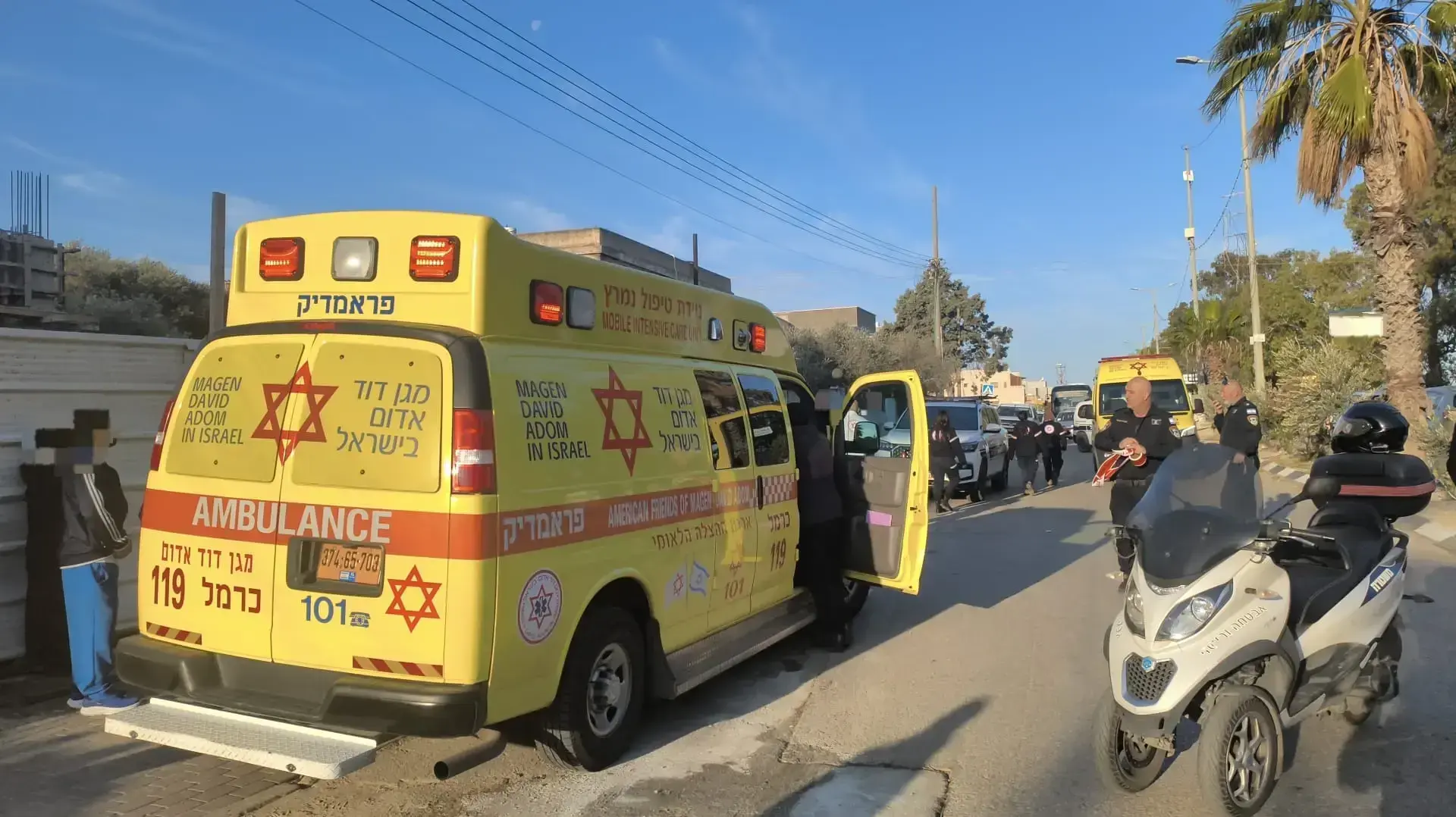 זירת רצח משולש, שפרעם, 7 בינואר 2026 זירת רצח משולש, שפרעם, 7 בינואר 2026