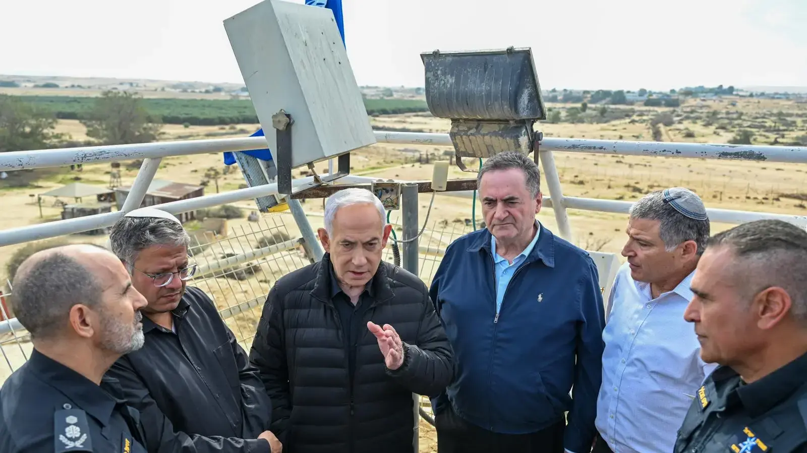 ראש הממשלה נתניהו בסיור בנגב המערבי, 7 בינואר 2025 ראש הממשלה נתניהו בסיור בנגב המערבי, 7 בינואר 2025