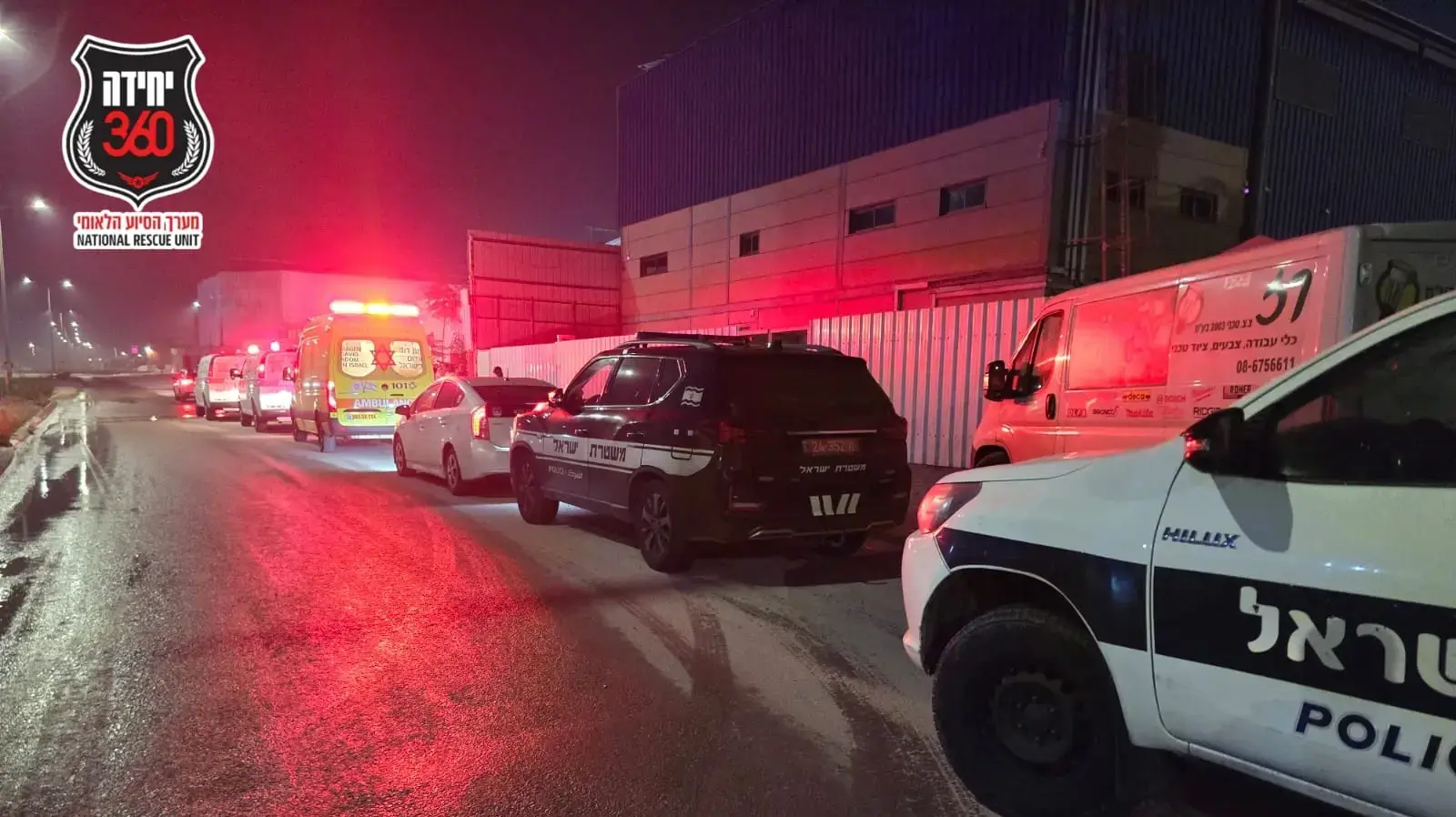 גבר כבן 50 נהרג מפיצוץ בלון גז במפעל, אשקלון גבר כבן 50 נהרג מפיצוץ בלון גז במפעל, אשקלון