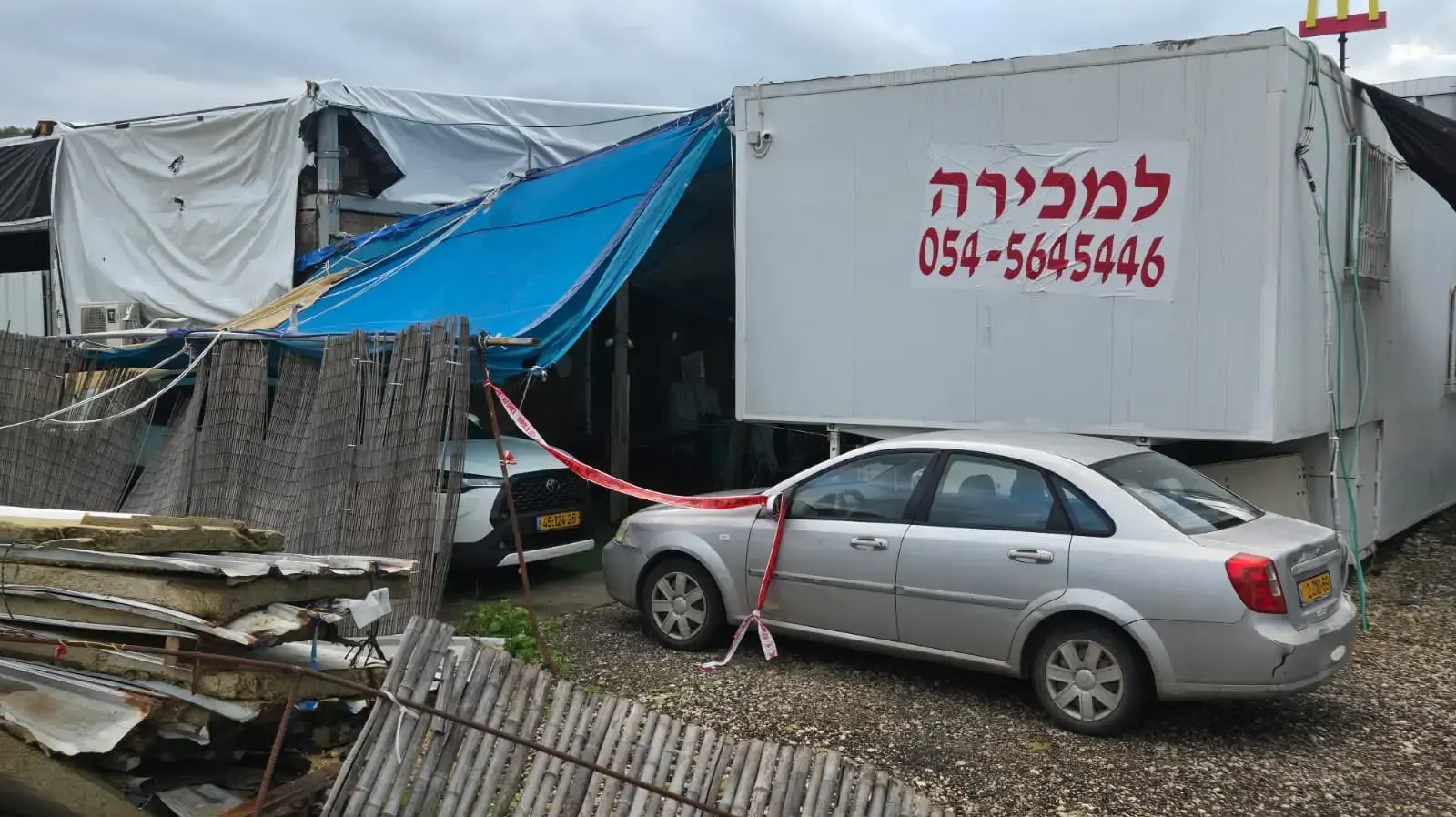 זירת הירי בחדרה