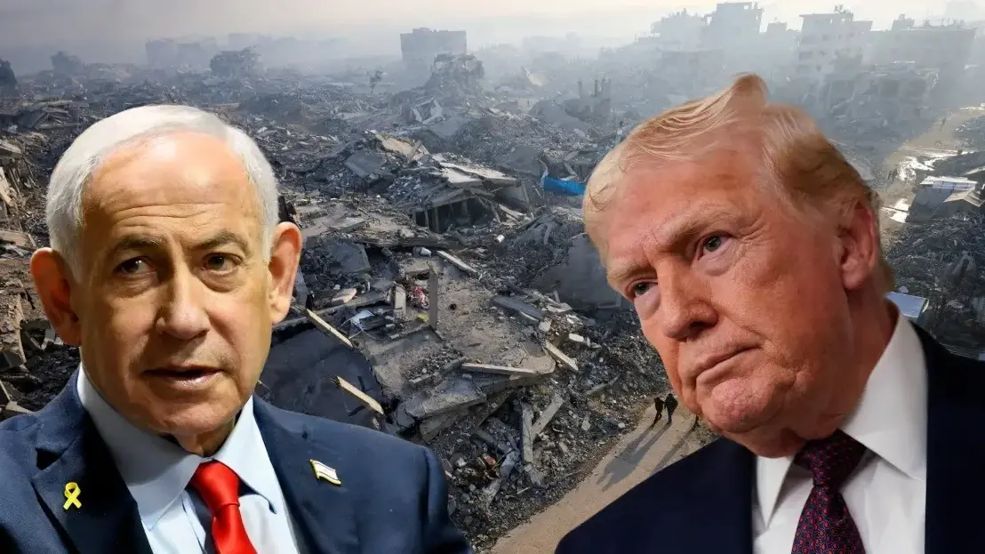 בנימין נתניהו, דונלד טראמפ, רצועת עזה בנימין נתניהו, דונלד טראמפ, רצועת עזה