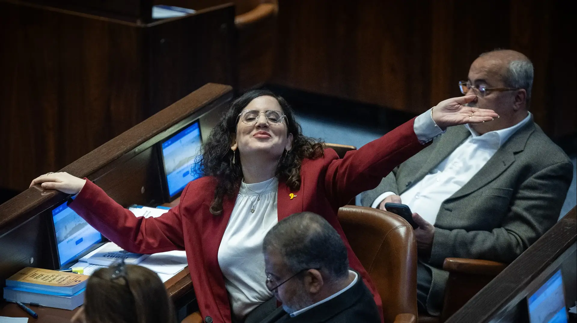 נעמה לזימי, מליאת הכנסת, 14 בינואר 2026 נעמה לזימי, מליאת הכנסת, 14 בינואר 2026