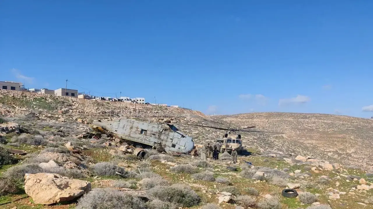 מסוק הינשוף המרוסק 