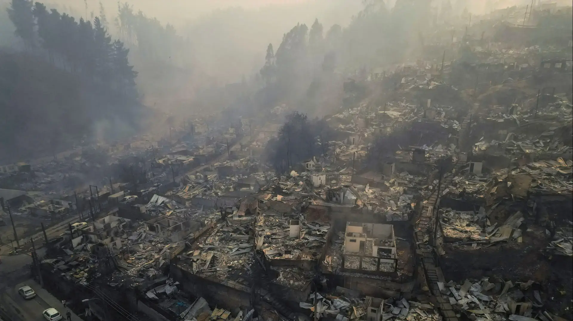 שריפות קטלניות בצ'ילה: לפחות 16 איש נהרגו, מצב חירום הוכרז בשני מחוזות
