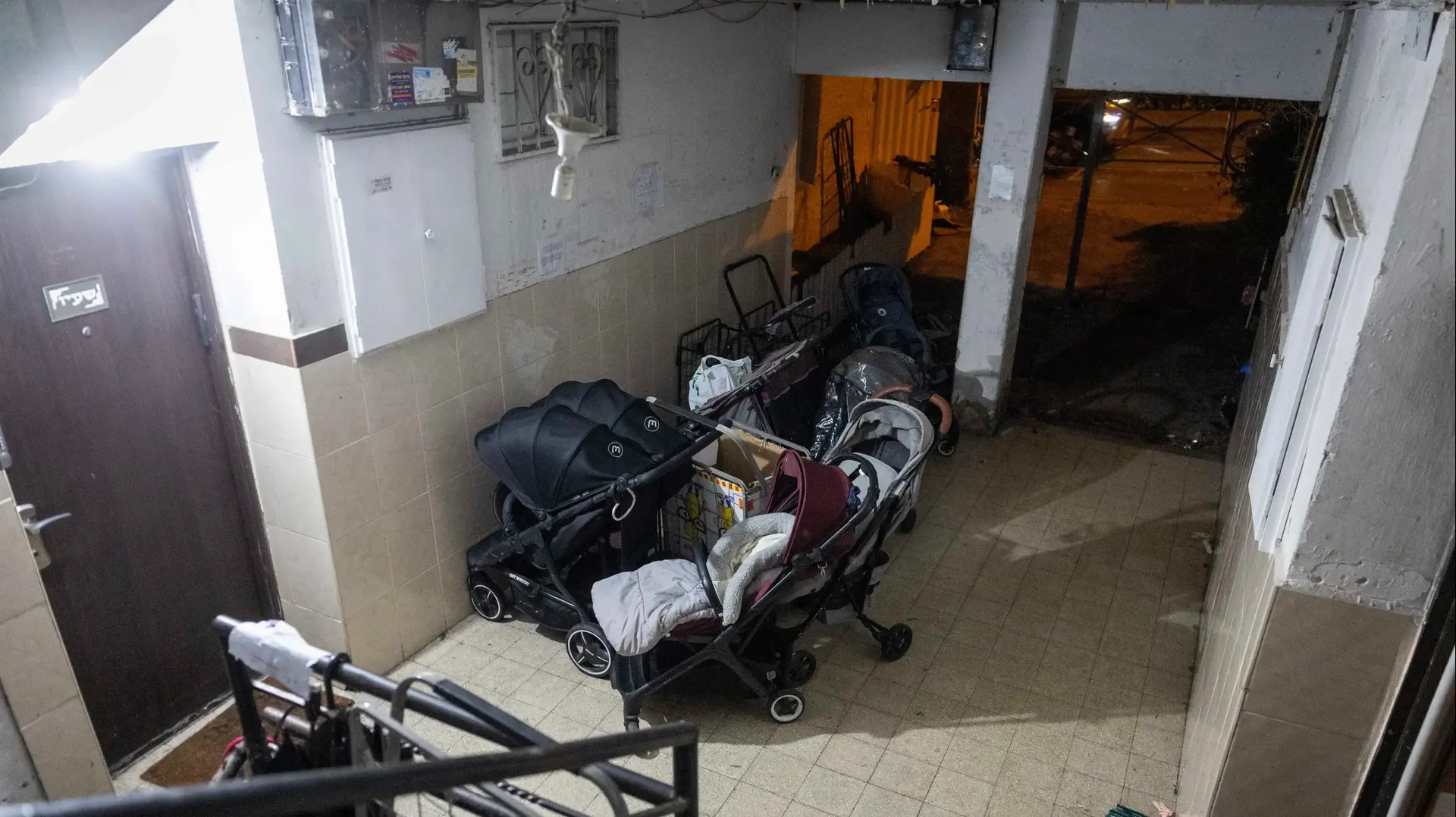 הבניין בו פעל הפעוטון שבו מתו שני פעוטות ורבים אחרים נפגעו, ירושלים, 19 בינואר 2026