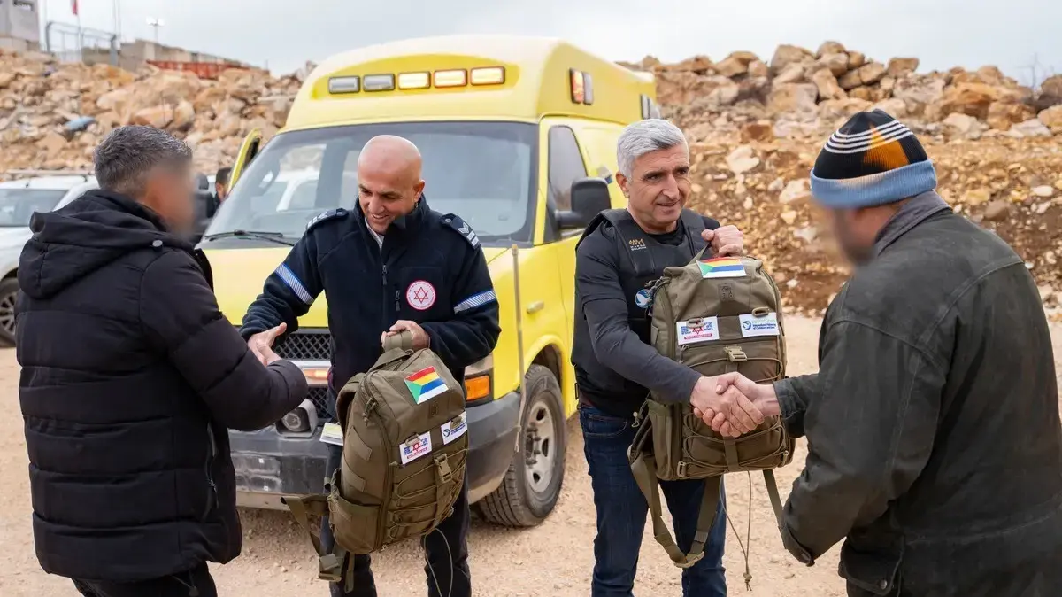 אמבולנסים של מד״א הועברו לדרוזים בדרום סוריה