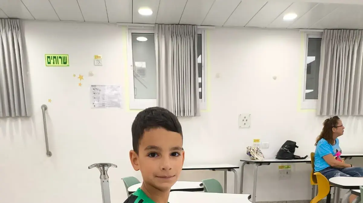 רועי בן דוד, בן ה-7 שנהרג בתאונת הדרכים ברכסים. 24 בינואר 2026