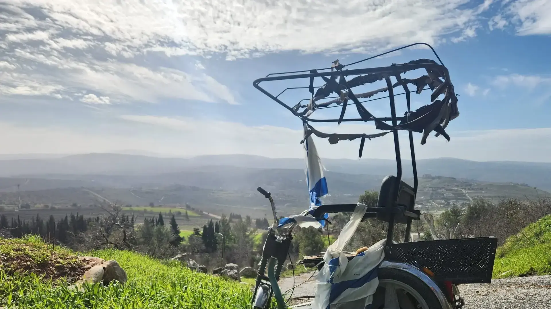קלנועית שרופה, מנרה, 26 בינואר 2026